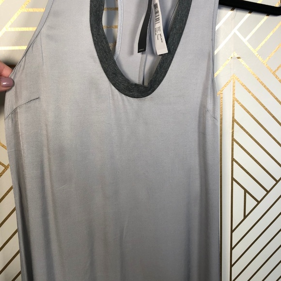 James Perse Racerback Ringer Maxi Dress Heather - Picture 7 of 8